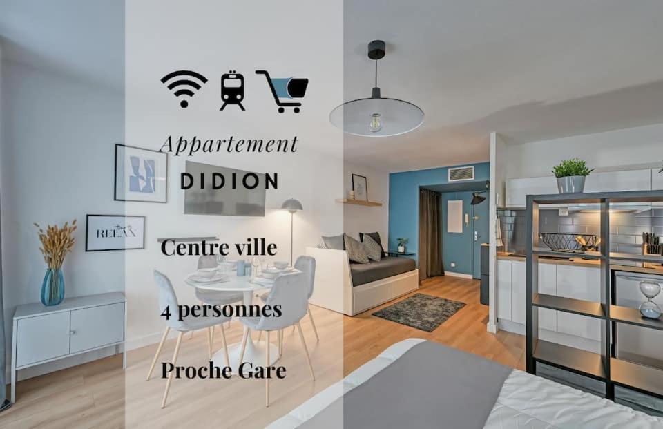 063 - Didion, Centre Gare St Roch, Clim, Balcon,4pers Apartment